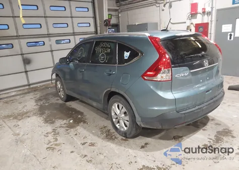 2013 Honda Cr-V Ex-L from USA, damaged, VIN 5J6RM3H74DL044581